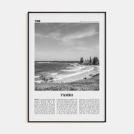 Yamba Travel B&W Poster