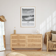 Yamba Travel B&W Poster