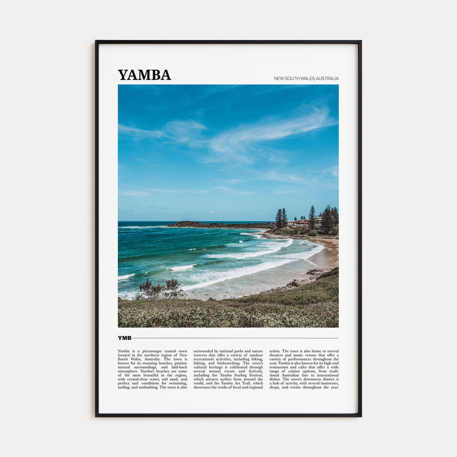 Yamba Travel Color Poster