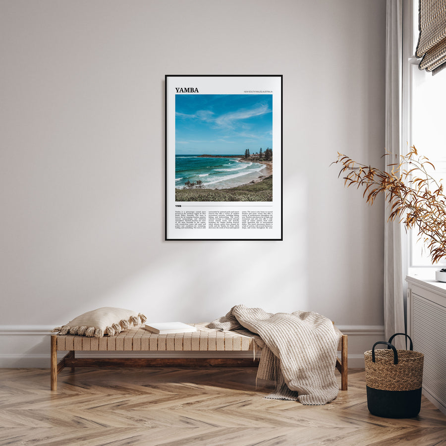 Yamba Travel Color Poster