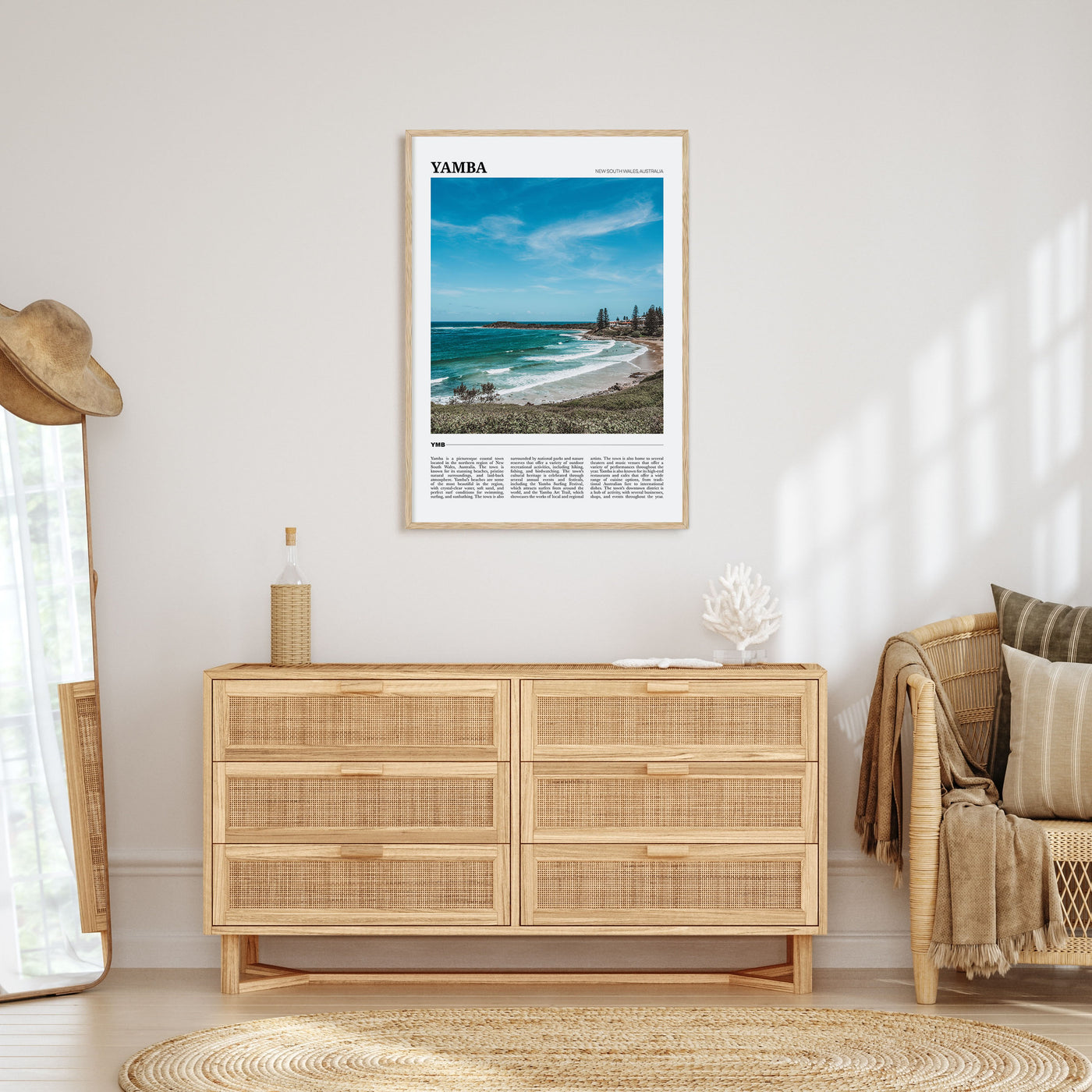 Yamba Travel Color Poster