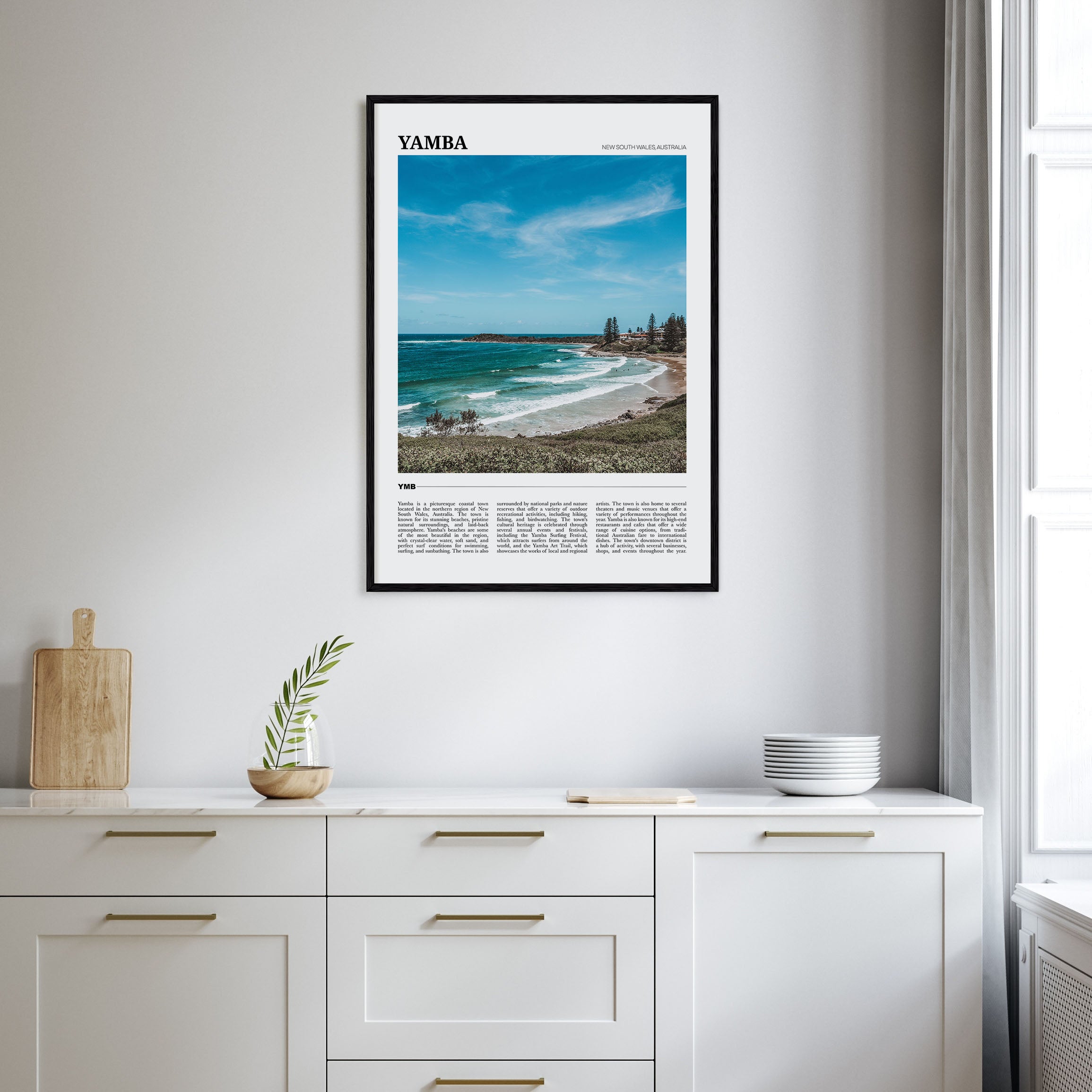 Yamba Travel Color Poster