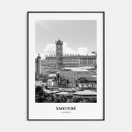 Yaoundé Portrait B&W Poster