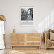 Yauco Travel B&W Poster