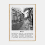 Yauco Travel B&W Poster