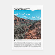 Yavapai County Travel Color Poster