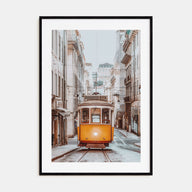 Yellow Cable Car Photo Color Poster