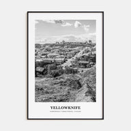 Yellowknife Portrait B&W Poster