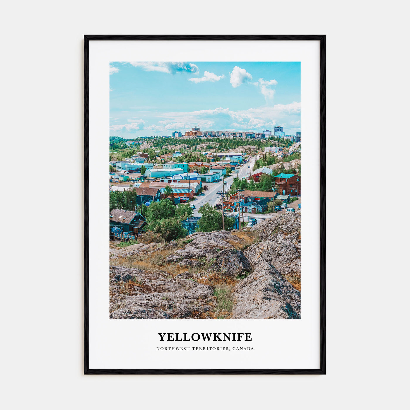 Yellowknife Portrait Color Poster