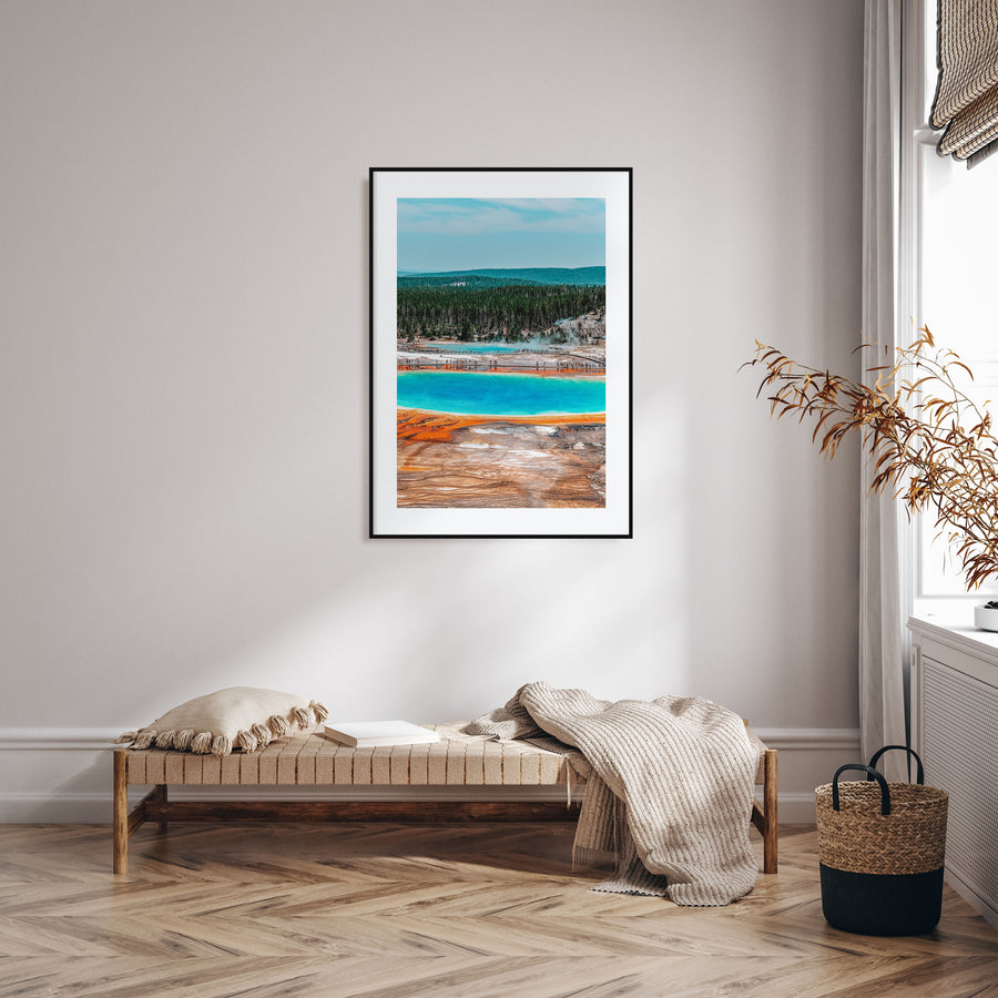 Yellowstone National Park Photo Color No 1 Poster