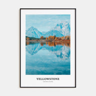 Yellowstone National Park Portrait Color No 2 Poster