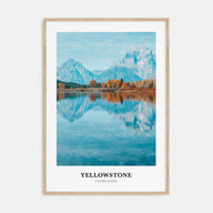 Yellowstone National Park Portrait Color No 2 Poster