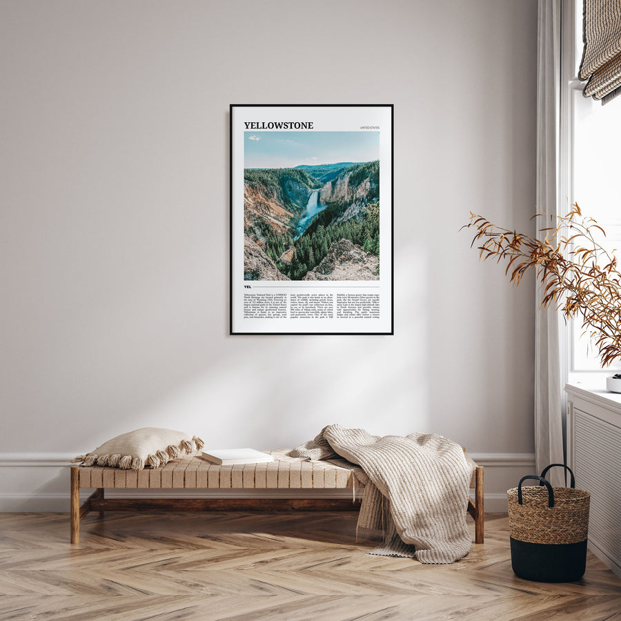 Yellowstone National Park Travel Color No 1 Poster