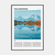 Yellowstone National Park Travel Color No 2 Poster