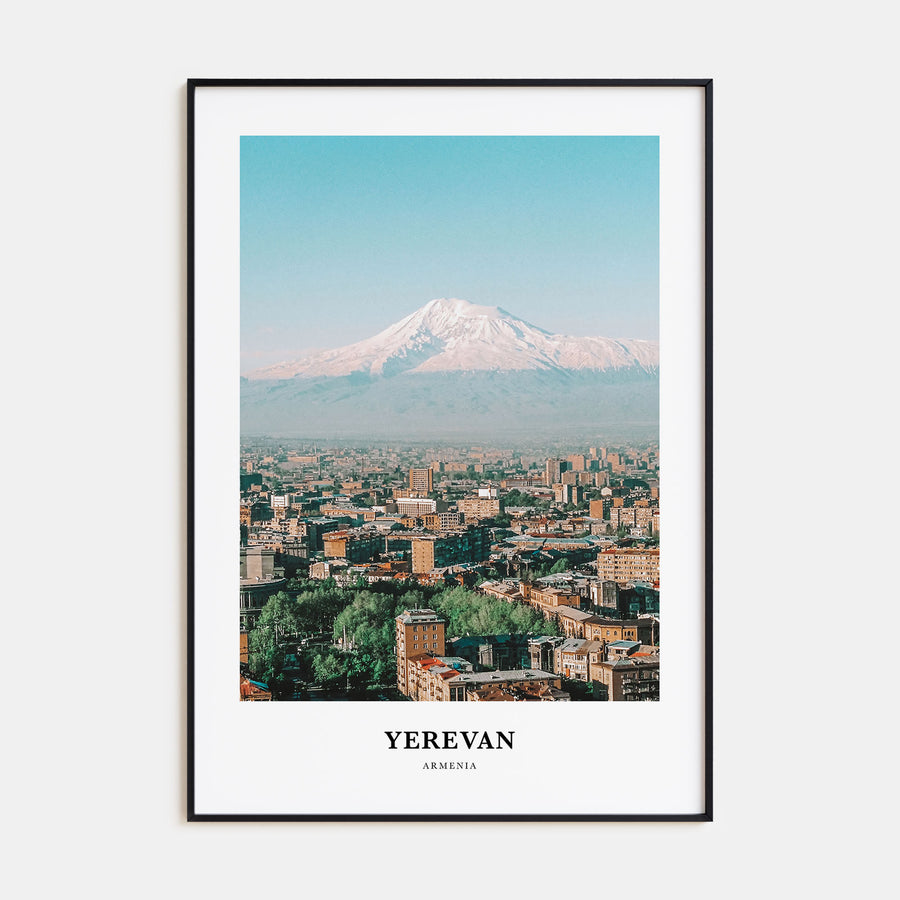 Yerevan Portrait Color Poster