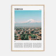 Yerevan Travel Color Poster
