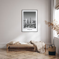 Yokohama Portrait B&W Poster