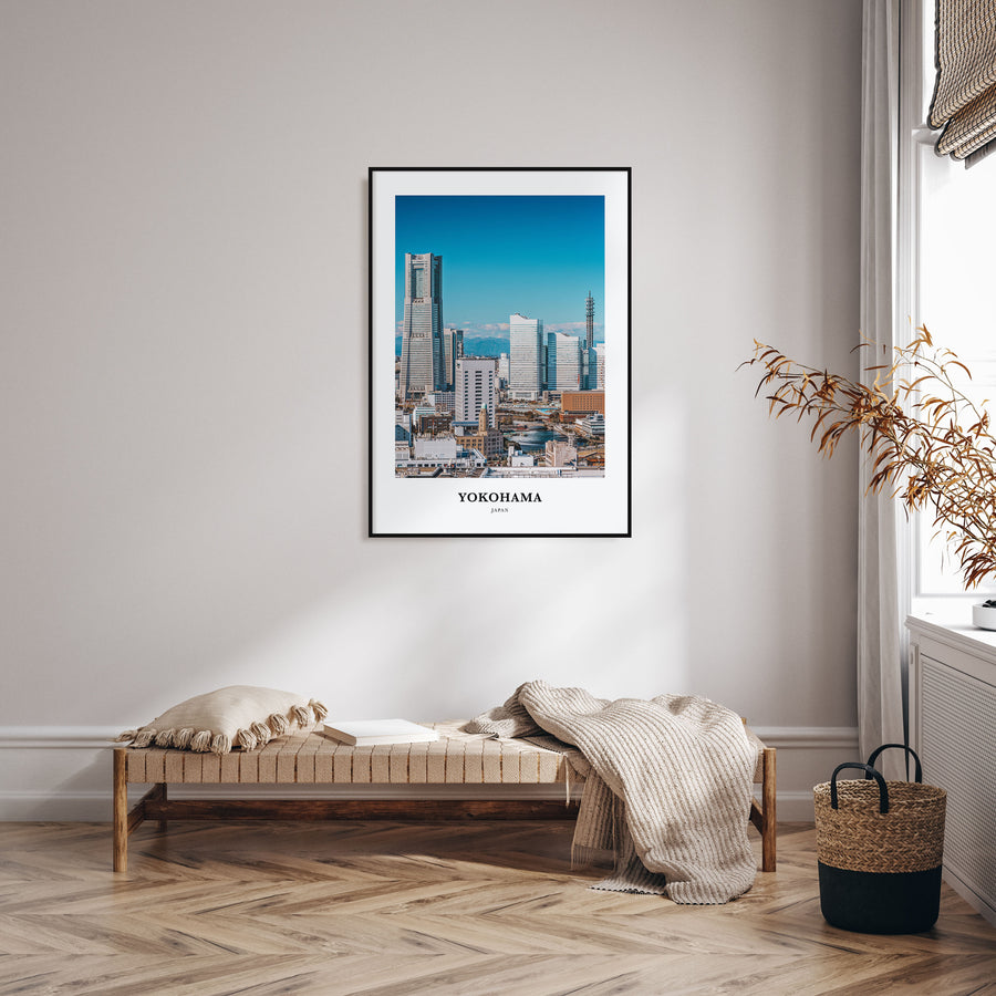 Yokohama Portrait Color Poster