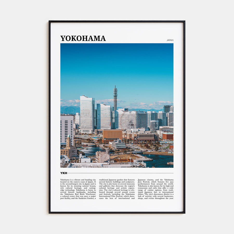 Yokohama Travel Color Poster