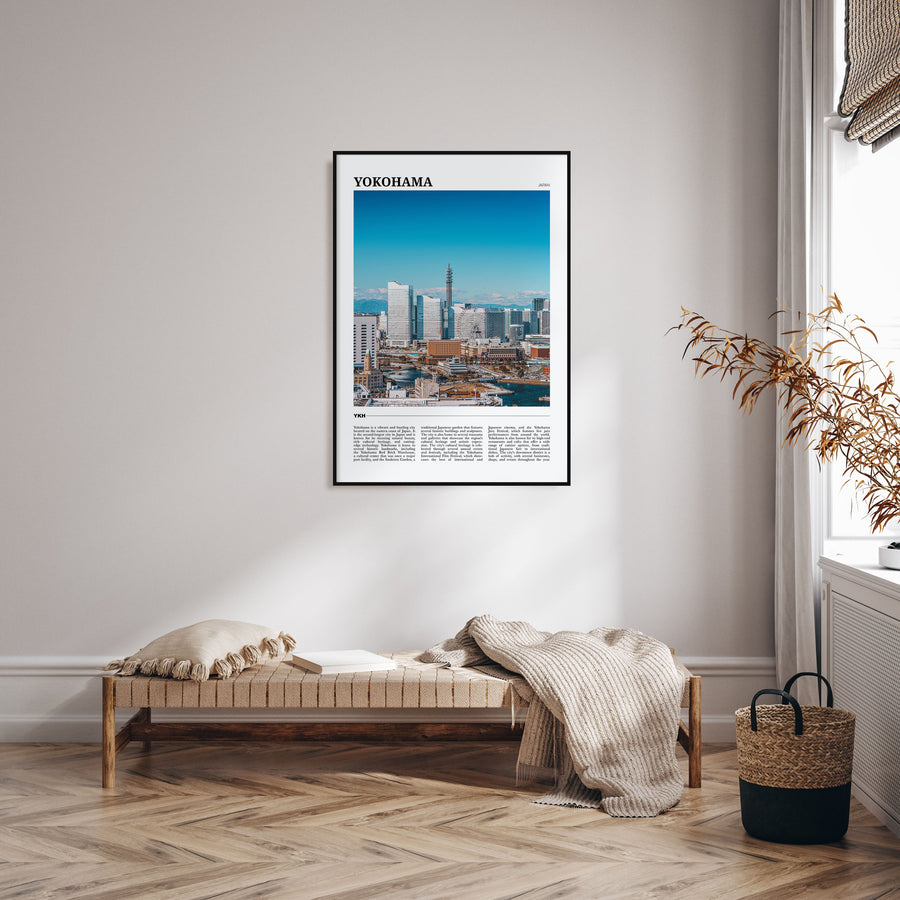Yokohama Travel Color Poster