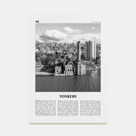 Yonkers Travel B&W Poster