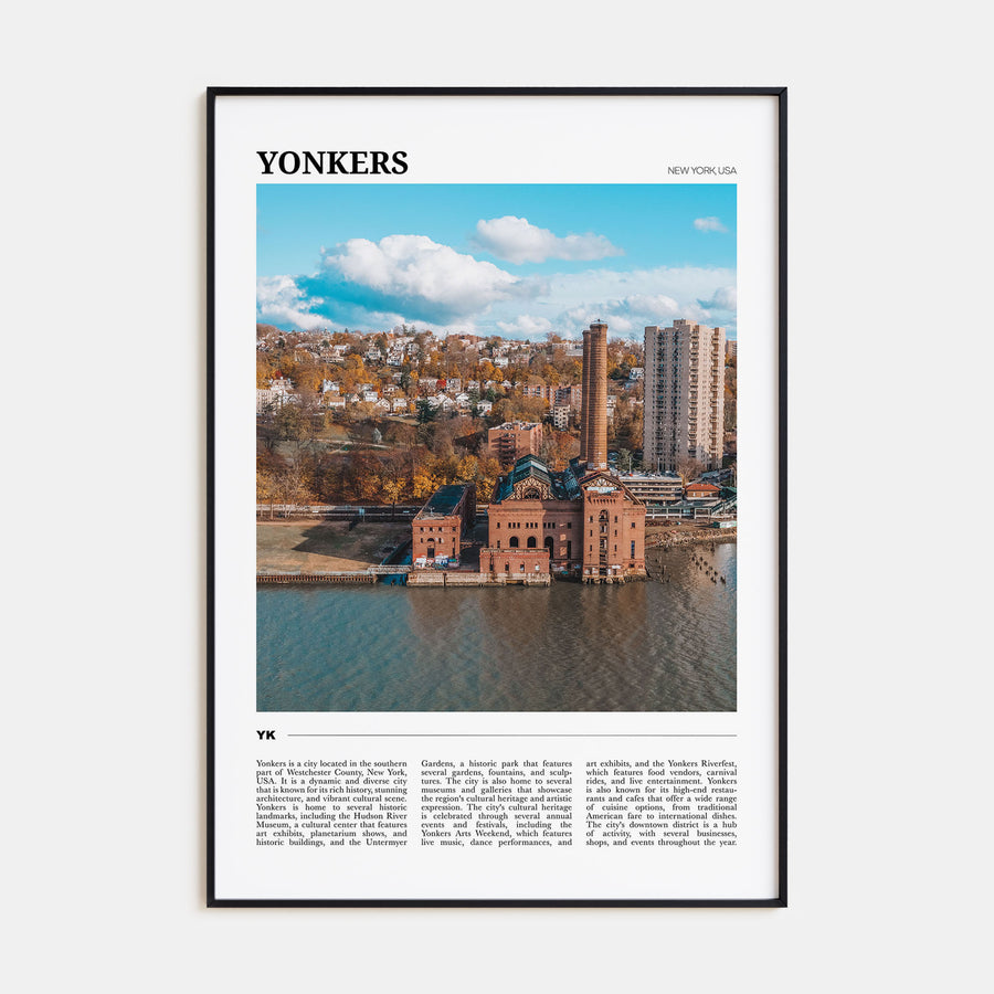 Yonkers Travel Color Poster