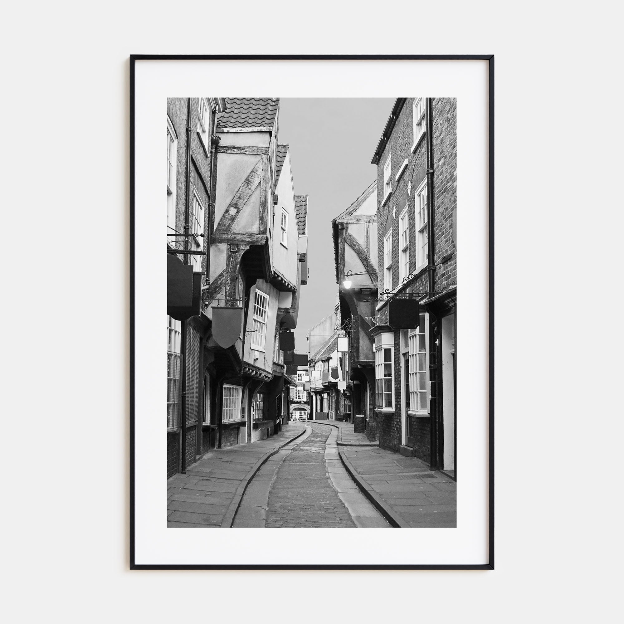 York, England Photo B&W Poster