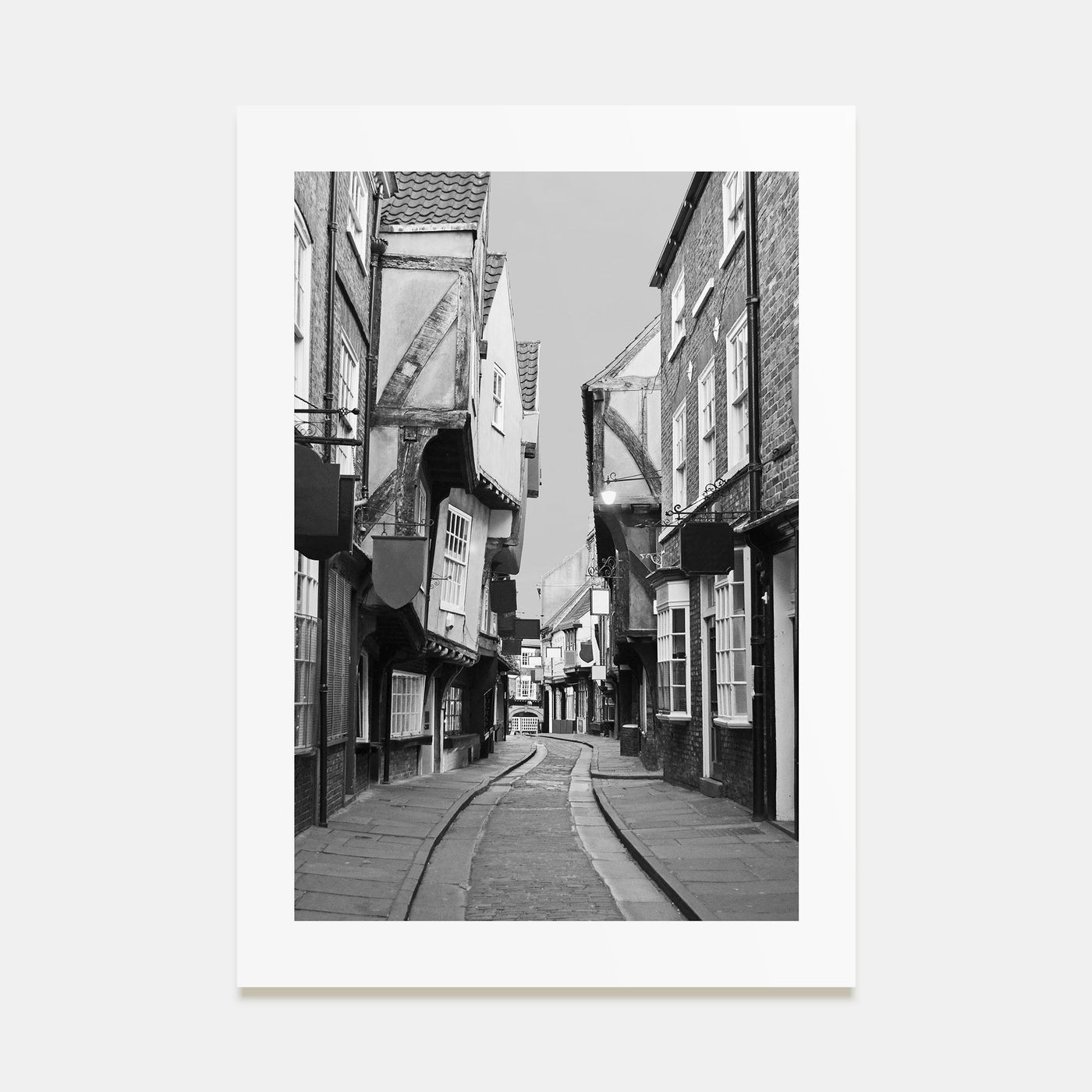 York, England Photo B&W Poster