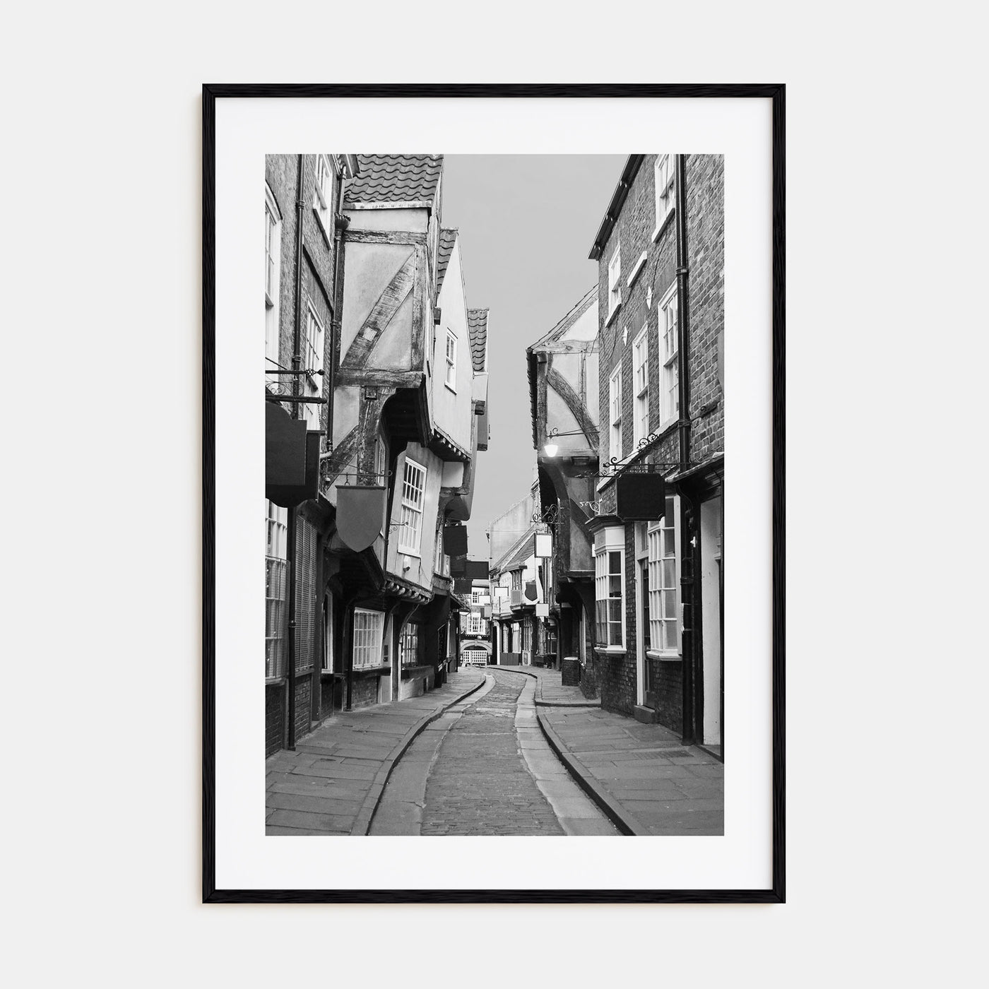 York, England Photo B&W Poster