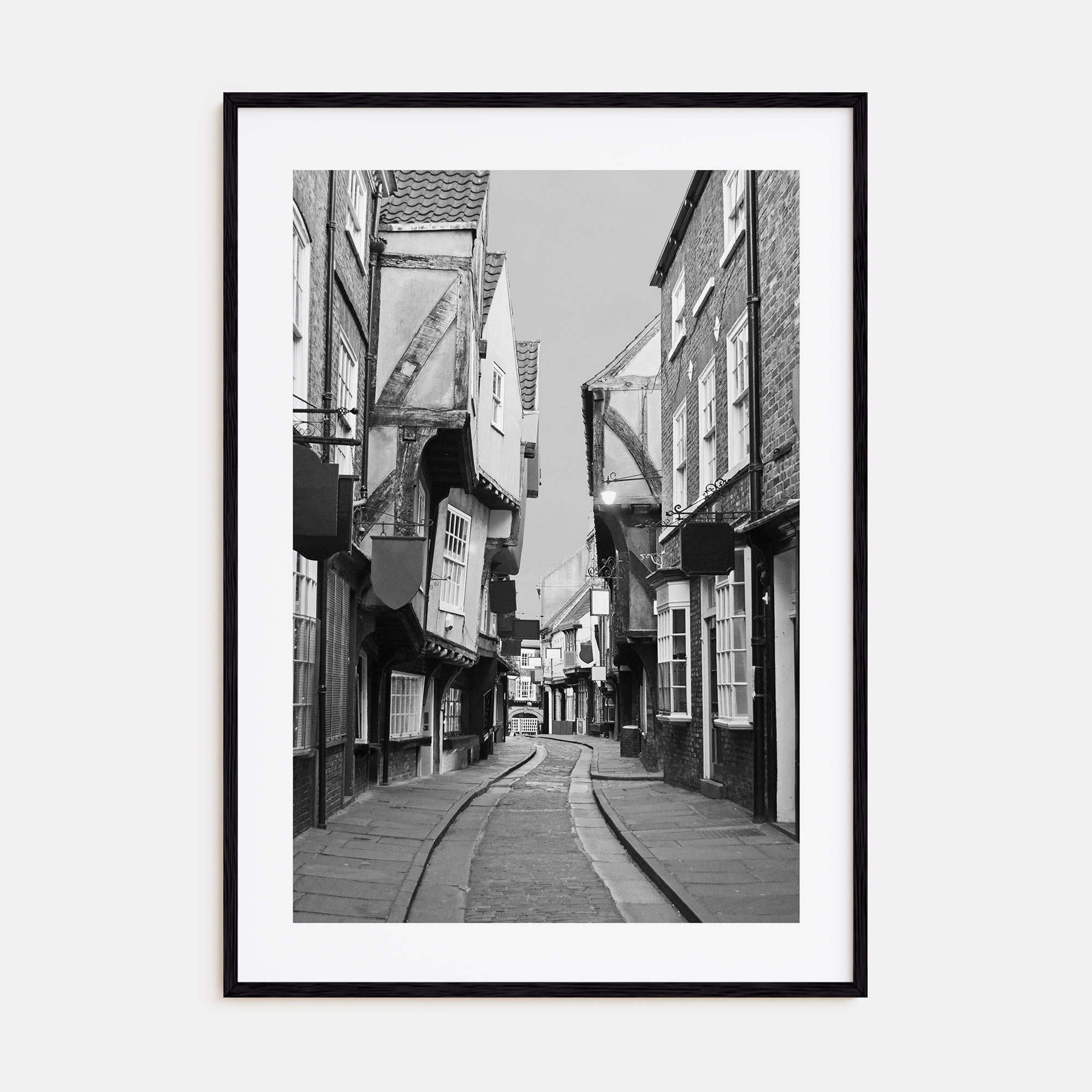 York, England Photo B&W Poster