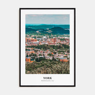 York, Pennsylvania Portrait Color Poster