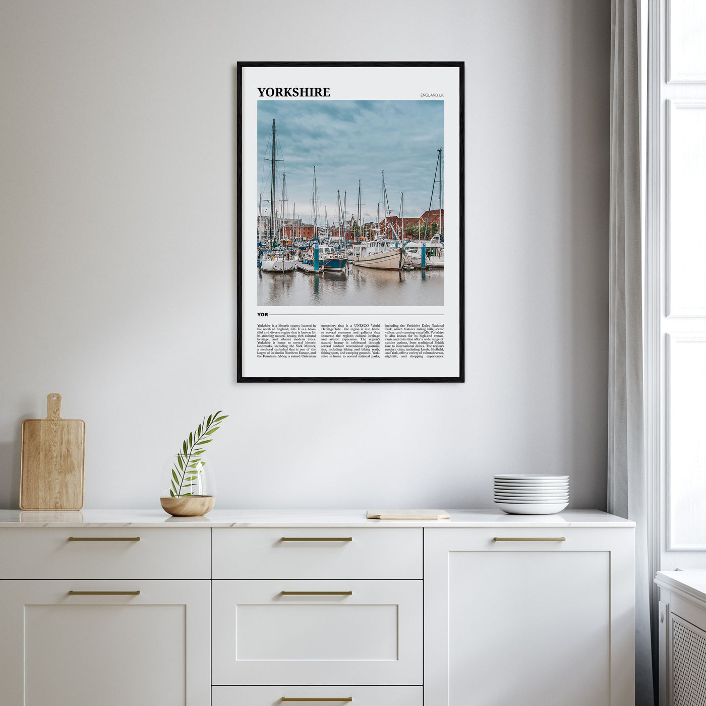 Yorkshire Travel Color Poster