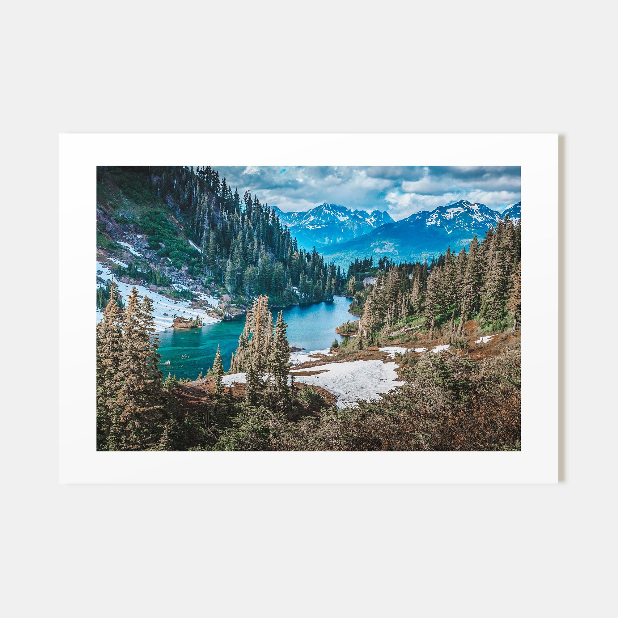 Yosemite National Park Landscape Color No 1 Poster