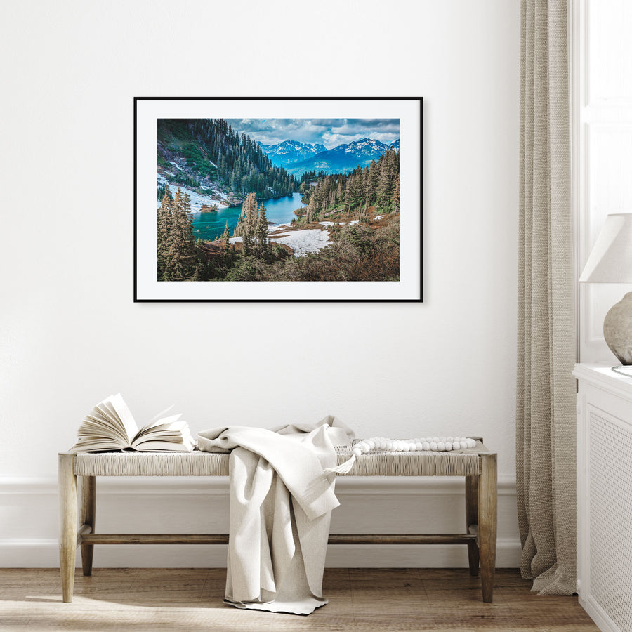 Yosemite National Park Landscape Color No 1 Poster