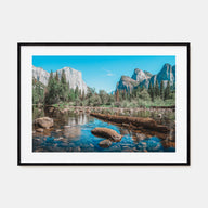 Yosemite National Park Landscape Color No 2 Poster