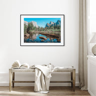 Yosemite National Park Landscape Color No 2 Poster