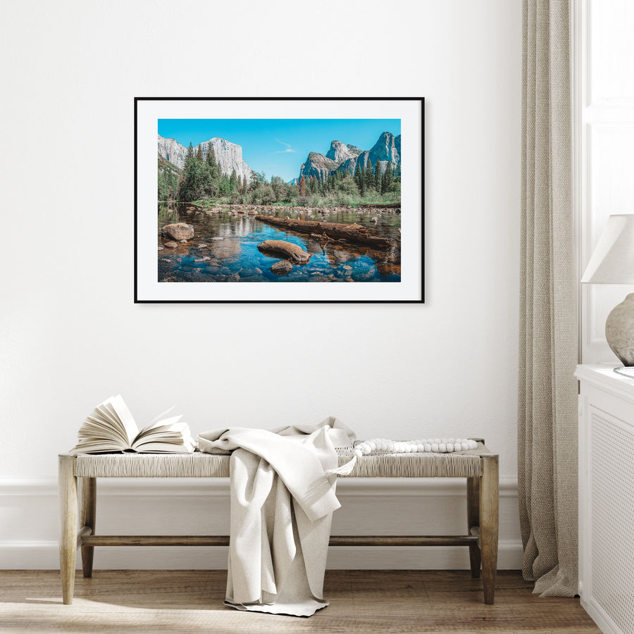 Yosemite National Park Landscape Color No 2 Poster