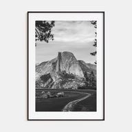 Yosemite National Park Photo B&W No 1 Poster