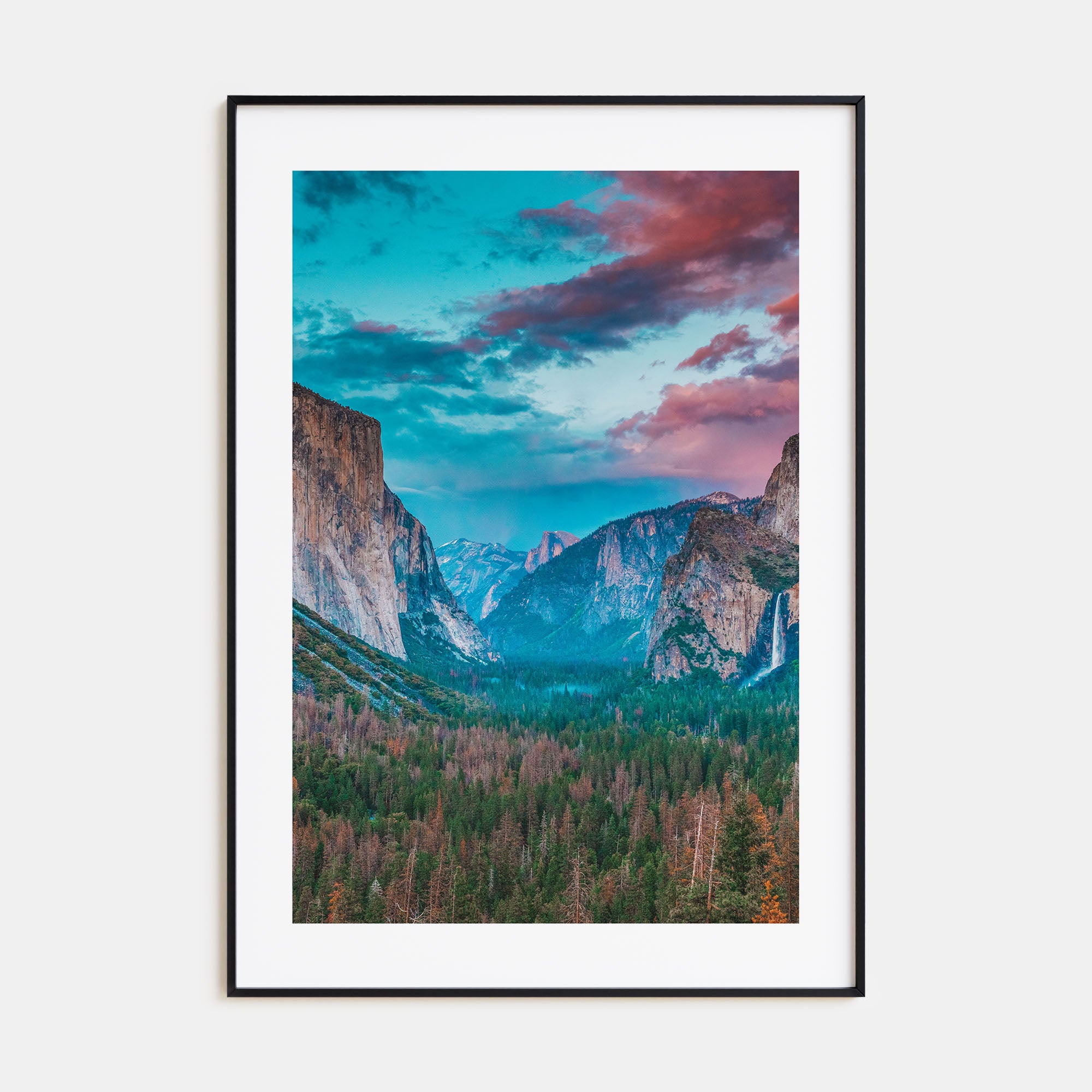 Yosemite National Park Photo Color No 1 Poster