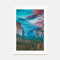 Yosemite National Park Photo Color No 1 Poster