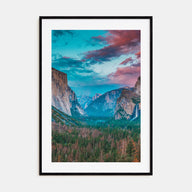 Yosemite National Park Photo Color No 1 Poster