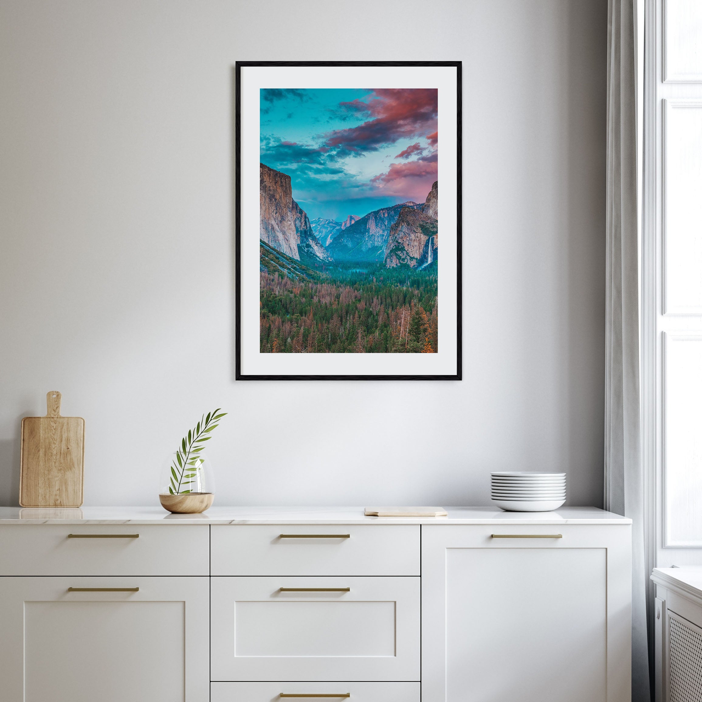 Yosemite National Park Photo Color No 1 Poster