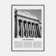 Youngstown Travel B&W Poster