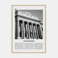 Youngstown Travel B&W Poster