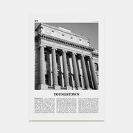 Youngstown Travel B&W Poster