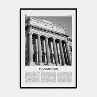 Youngstown Travel B&W Poster