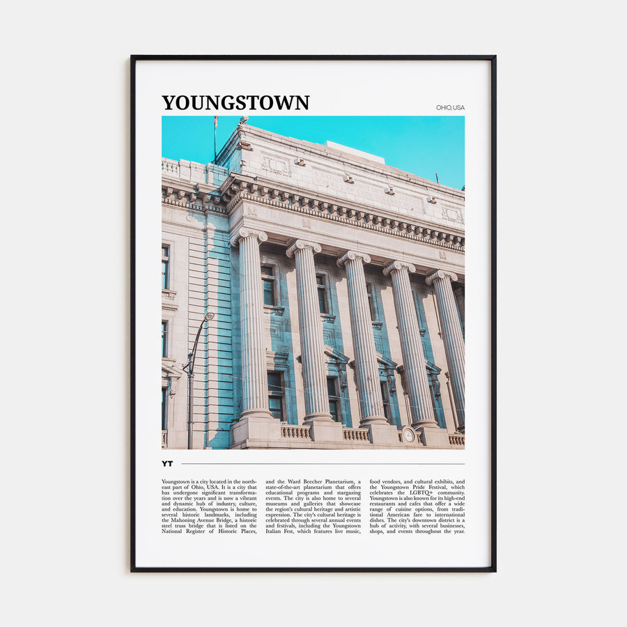 Youngstown Travel Color Poster