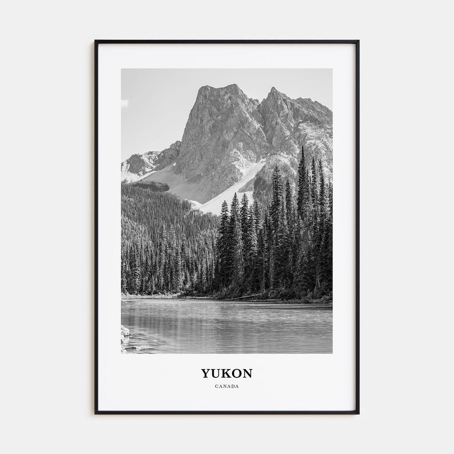 Yukon Portrait B&W Poster