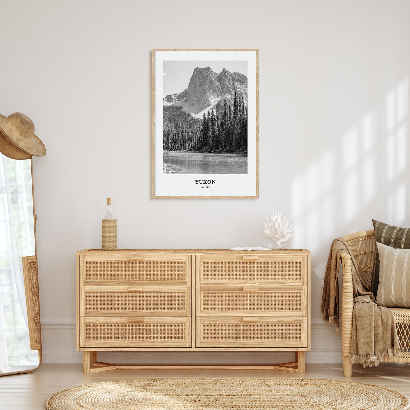 Yukon Portrait B&W Poster