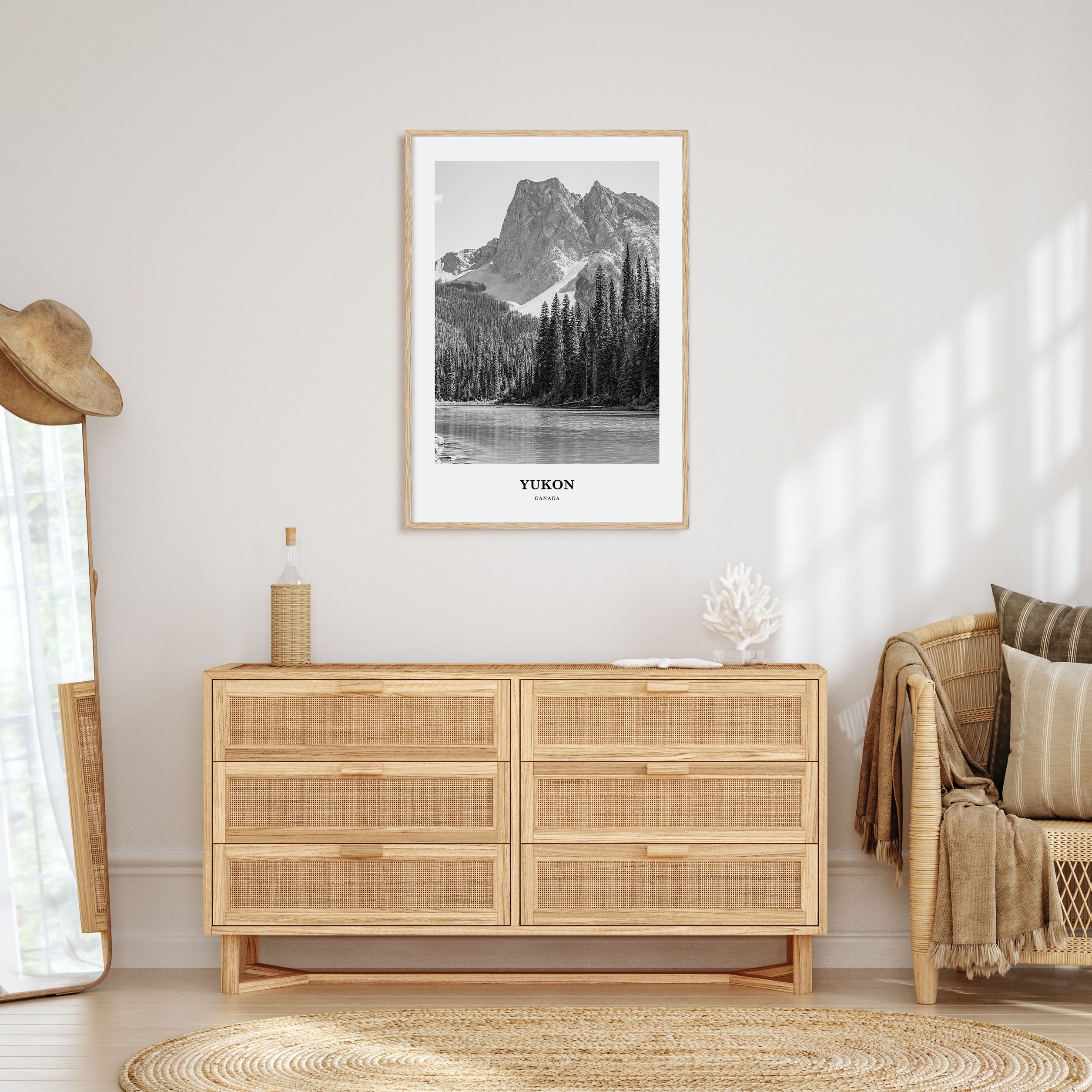 Yukon Portrait B&W Poster